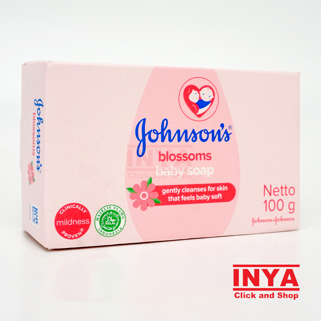 Johnson Blossoms Baby Soap 100gr - Sabun Bayi