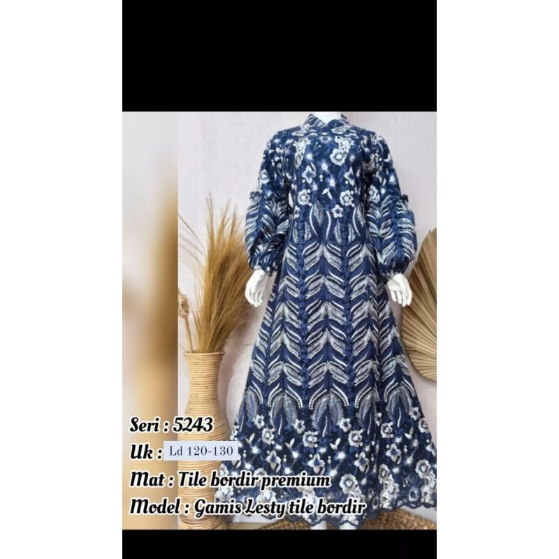 gamis brukat jumbo ld 130