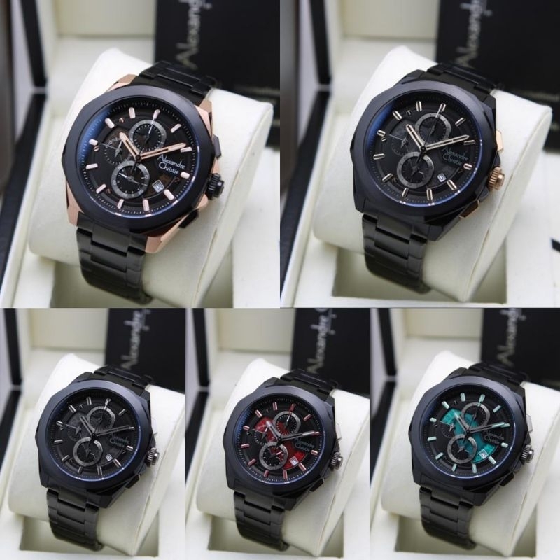 Jam Tangan Pria Alexandre Christie 6645 AC6645 AC 6645MC [[ORIGINAL]]