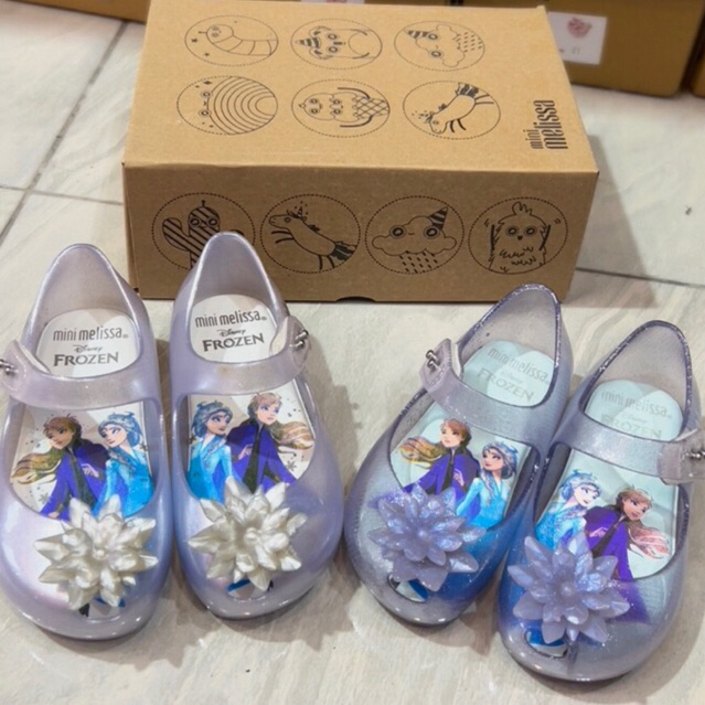 Sepatu sandal anak perempuan PREMIUM SOL LEBIH EMPUK mini melissa frozen