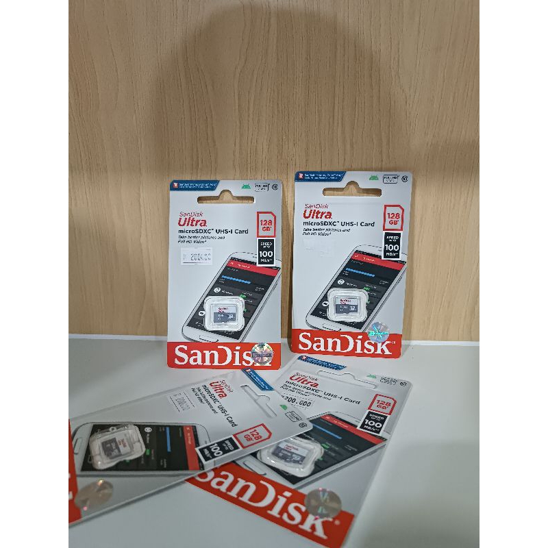 micro SD sandisk ultra 128GB 100mb/s