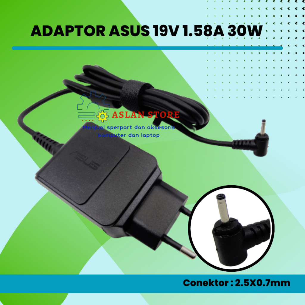 19V 1.58A 30W AC Adapter Asus AD82000 AD820MO AC Adaptor Asus Eee PC EXA1004CH EXA1004UH EXA1004EH 1001PXD R101D 1001PX