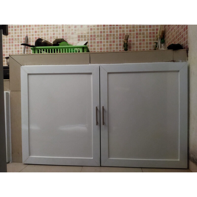 PINTU LEMARI BAWAH DAPUR (SWING) ALUMINIUM