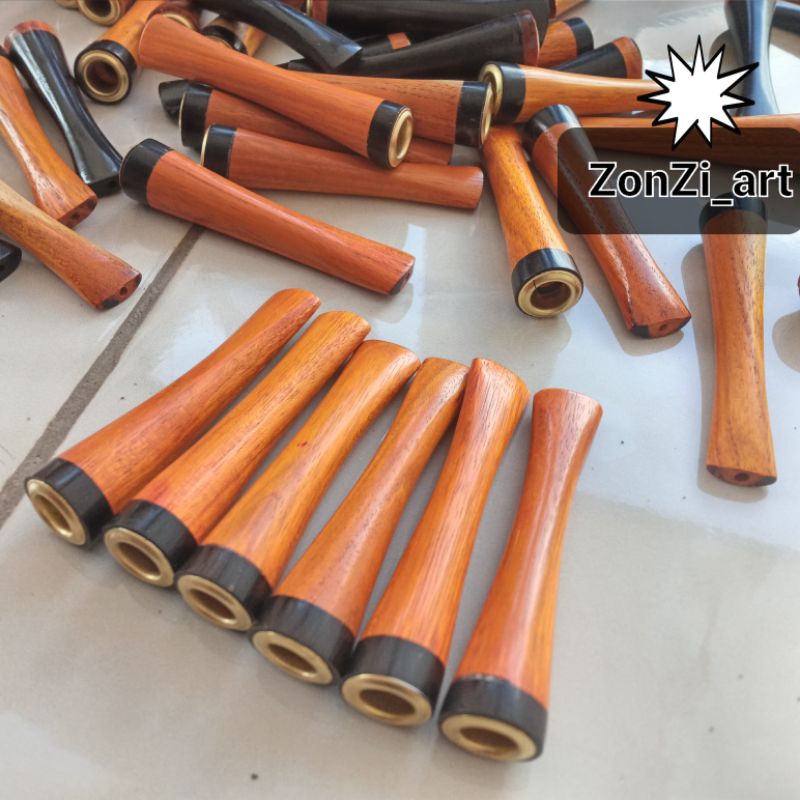 Cangklong Pipa Kayu  Secang Kombinasi