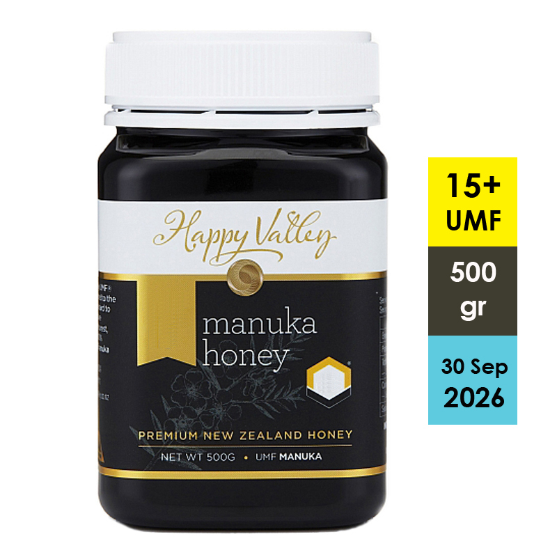

Madu HAPPY VALLEY Manuka Honey UMF 15+ 500gr