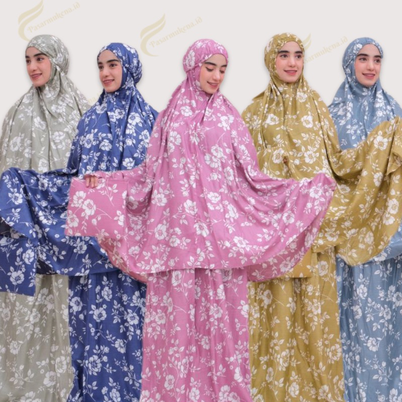 mukena dewasa bali mukena bali bunga mukena bali termurah