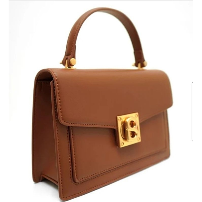 kate bag buttonscarves - brown sugar