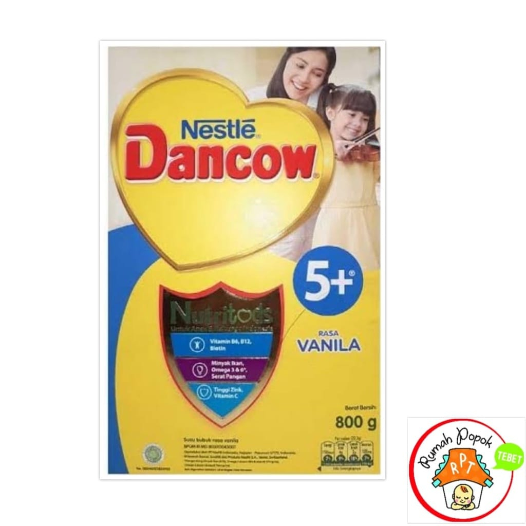 

Dancow 5+ Madu dan Vanila 1kg dan 1200g