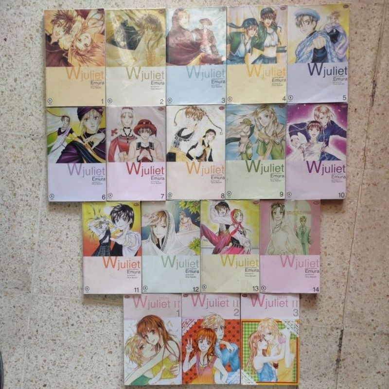 Komik W Juliet 1-14end + W Juliet II 1-3end by Emura