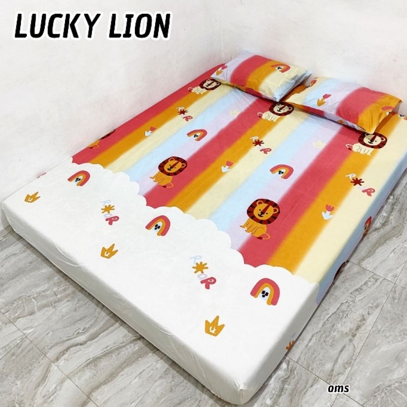 Sprei homemade kotak kotak teady semua ukuran//sprei viral motif kekinian