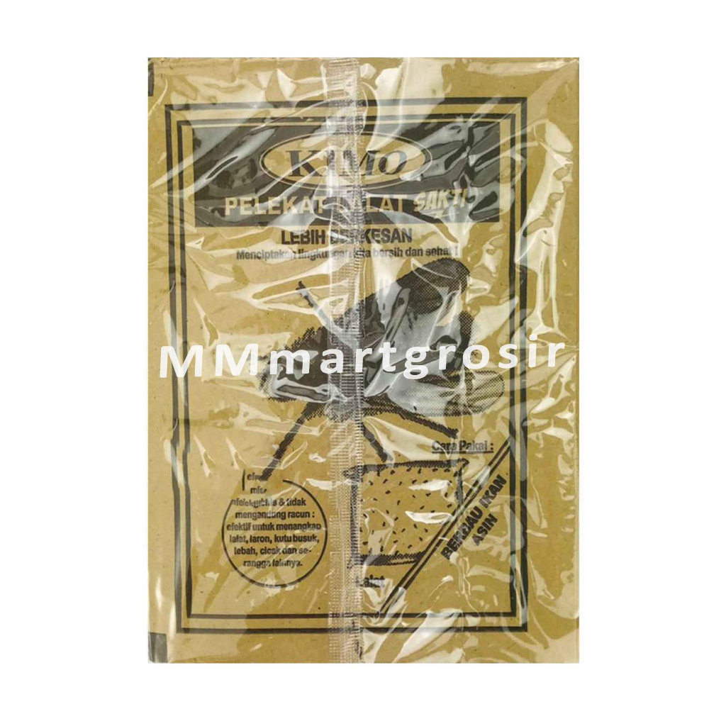 Lem Lalat Kimo/ Perekat Lalat Sakti/ Lem Berbau Ikan Asin/ Isi 10Lembar