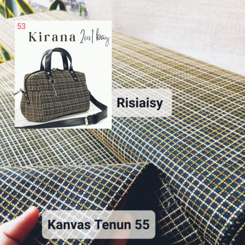 Kain Kanvas Tenun Import Premium Motif ( etalase 1)