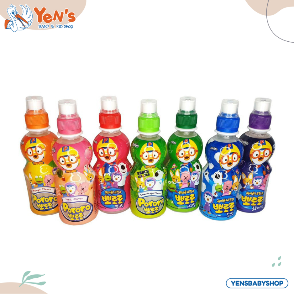 PORORO Paldo Drink Milk Juice 235ml - Minuman Anak