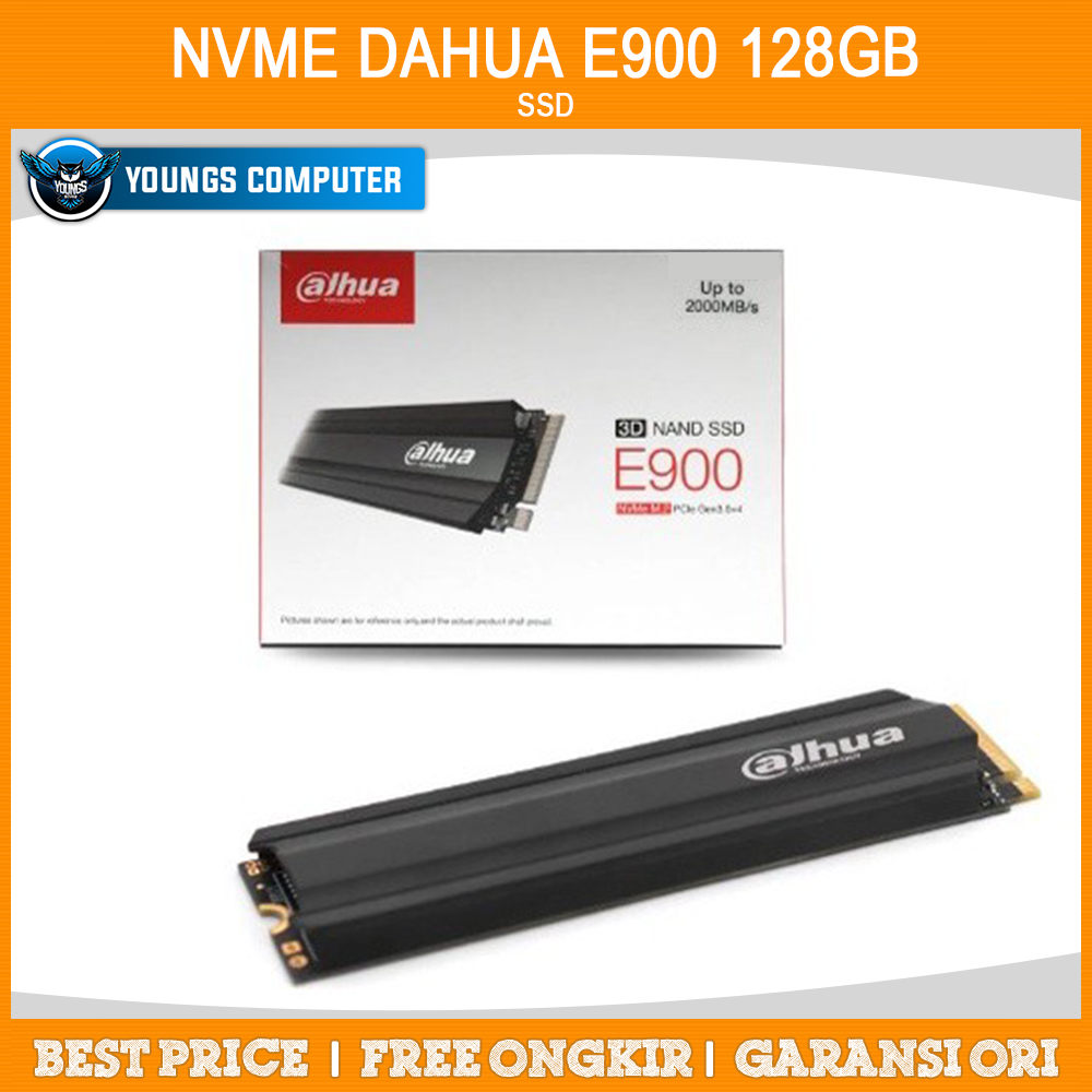 SSD NVME DAHUA E900 128GB - NVME PCIe3.0 x4 3D NAND Wafer Level Chip