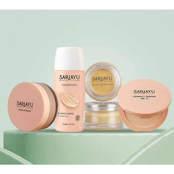 Sari Ayu Loose Powder Foundation | Sariayu Alas Bedak | Bedak Tabur