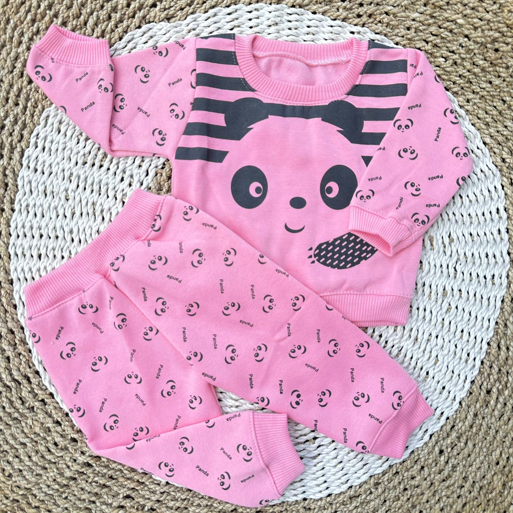 PROMO 7.7 Setelan Baju Bayi Joger Bayi Baju Olahraga Bayi Baju Hangat Bayi Sweater Bayi Oblong Bayi