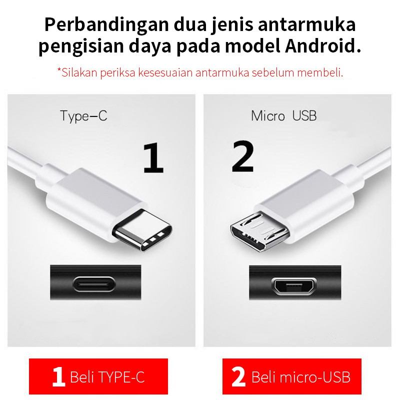 kabel data dan Strip lampu 2in1, Kabel Data Type C, Micro USB Fast Charging/Kabel Data Untuk Iphone Lightning Cable Untuk Iphone 5 6 7 8 XS XR 11 12 Pro/Samsung/xiaomi/OPPO/realme/