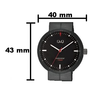 SALE Jam Tangan Pria Sporty Casual Rubber Analog Original Q&amp;Q QNQ QQ VS14 VS14J Series