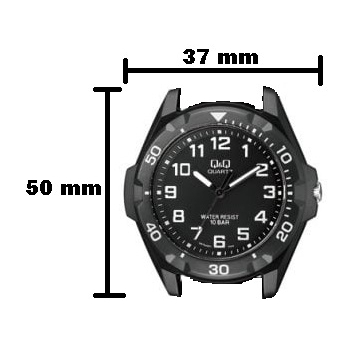 SALE Jam Tangan Pria Casual Sporty Rubber Analog Original Q&amp;Q QNQ QQ VR70 VR70J Series