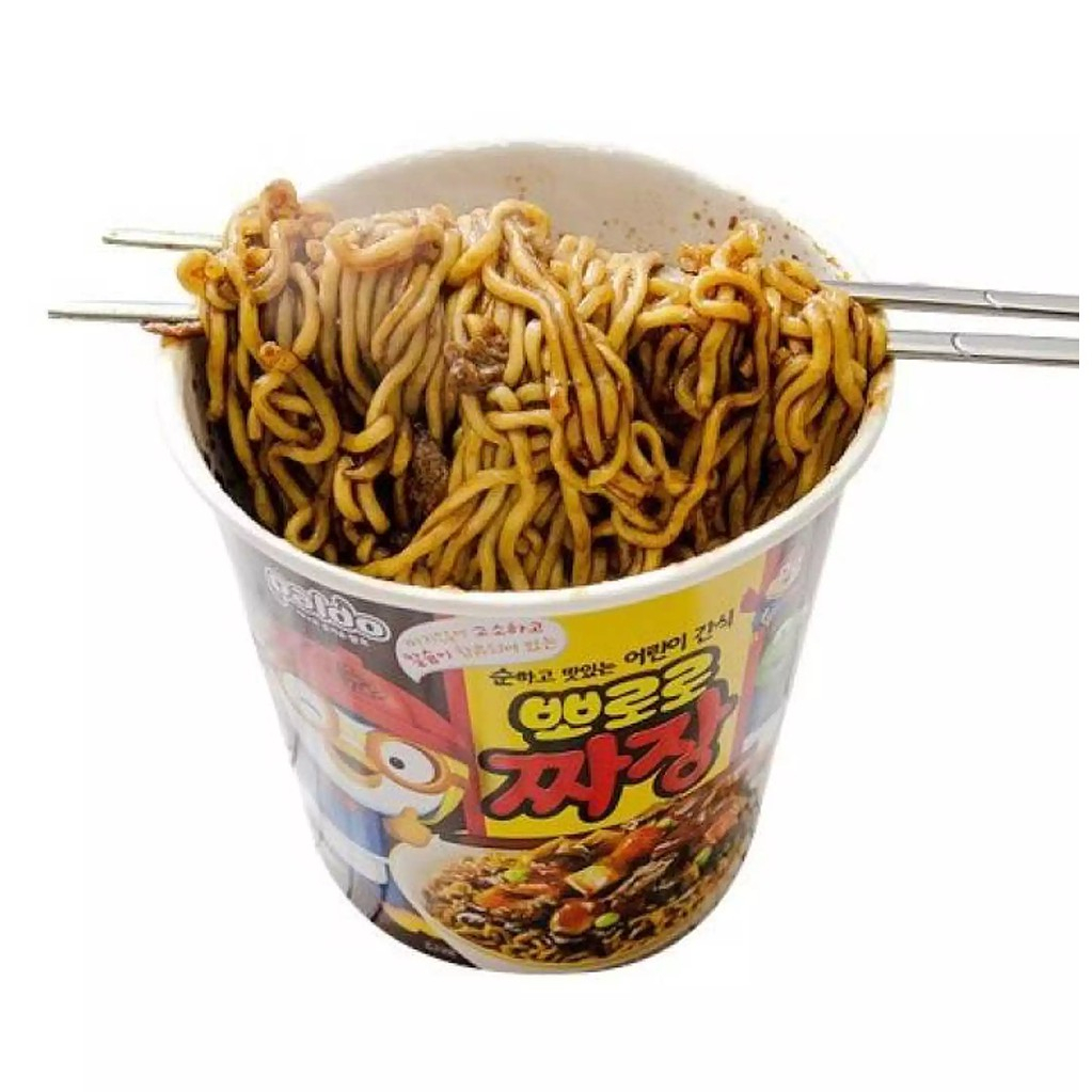 Paldo Pororo Jjajang 65gr / Mie Instant Cup