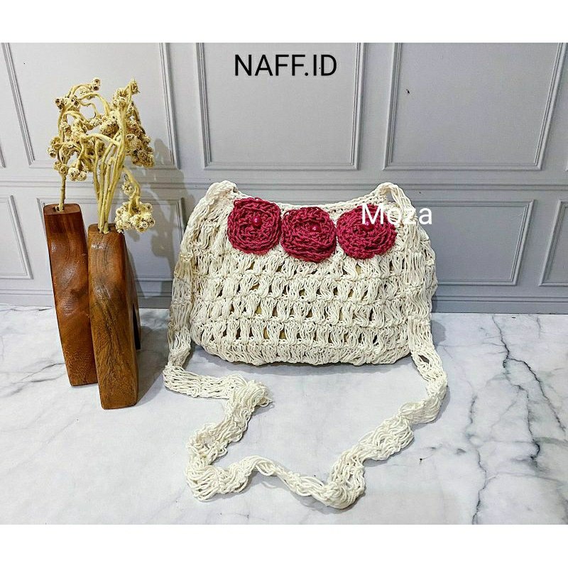 NAFF.ID-MOZA Tas HP /Handmade KnitBag Premium