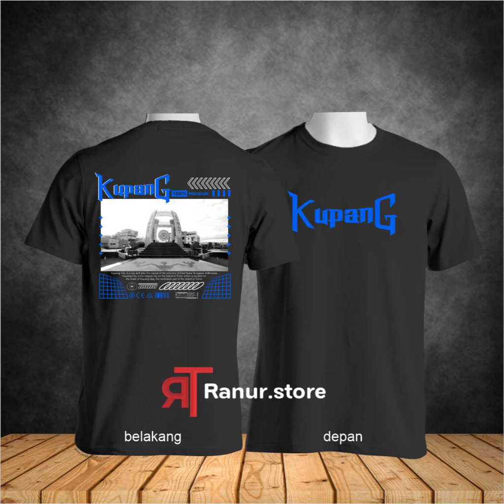 Kaos Kupang Baju Kupang Kaos Ibu Kota Provinsi Kupang