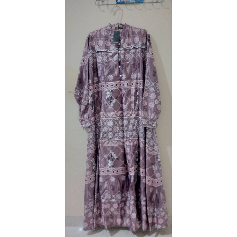 new gamis Dior silk brand az zahra