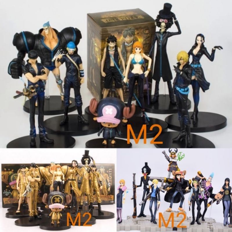 Action Figure ONE PIECE GLM GOLD MOVIE Set 9pcs