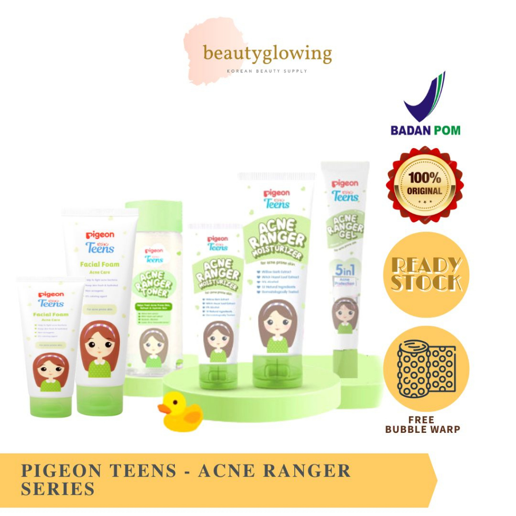 PIGEON TEENS ACNE RANGER Gel | Toner | Moisturizer | Facial Wash | serum