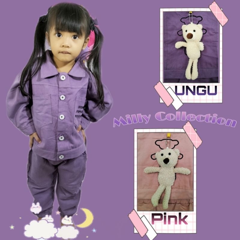 Setelan Premium Jeans anak boneka IMPORT