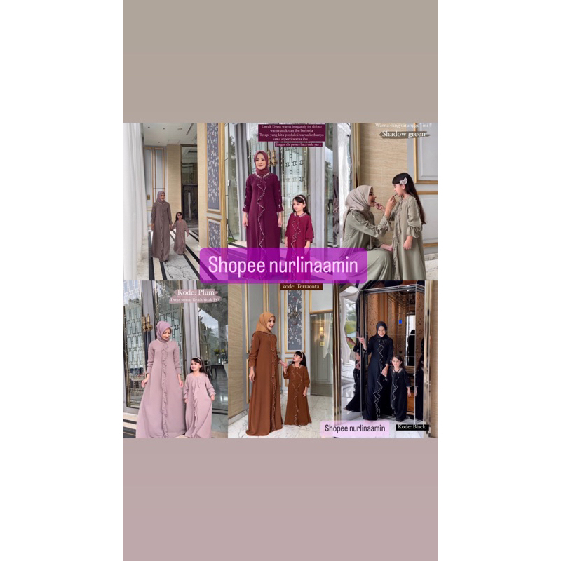 SALE nazmah dress series javina set