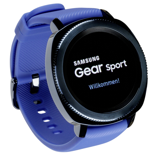 SAMSUNG GEAR SPORT SMARTWATCH RESMI SEIN NEW OLD STOCK - black