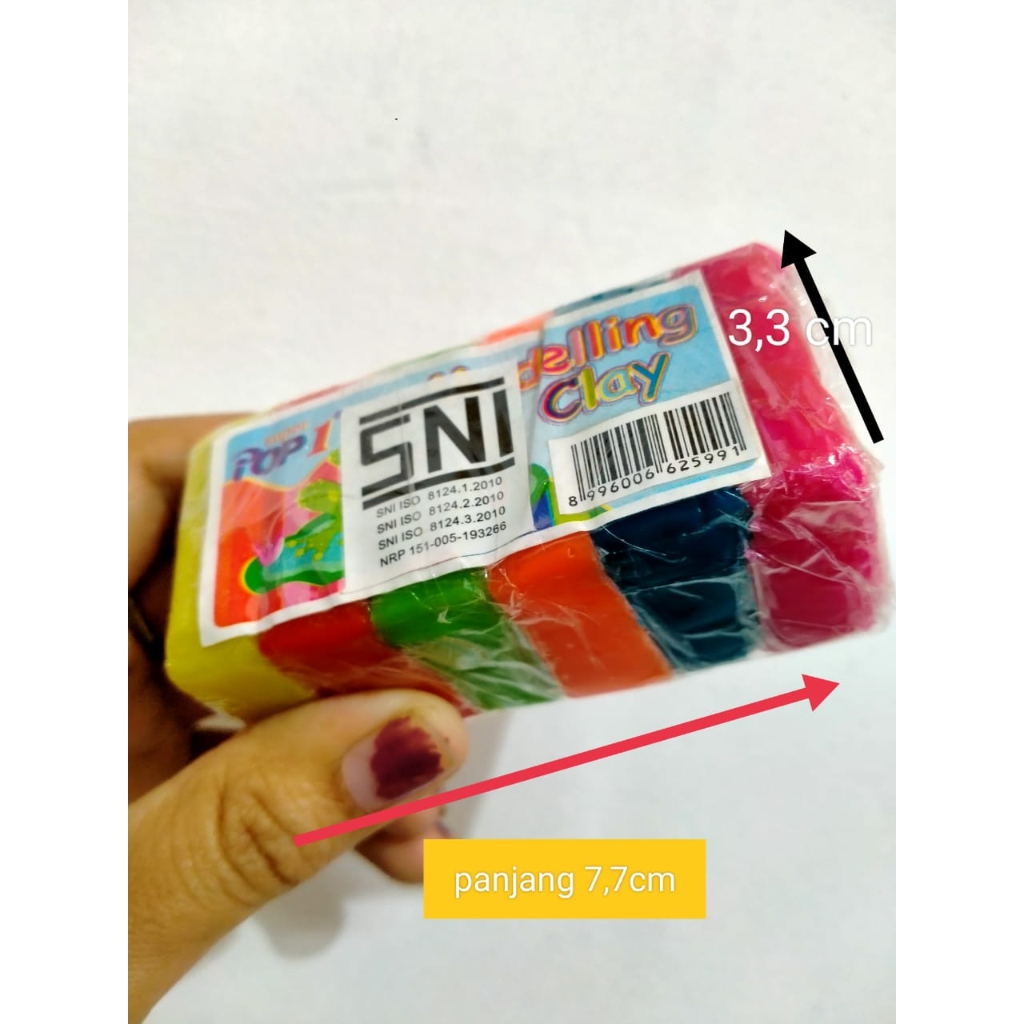 

MALAM 6 WARNA/ PLASTISIN 6 WARNA MURAH GROSIR