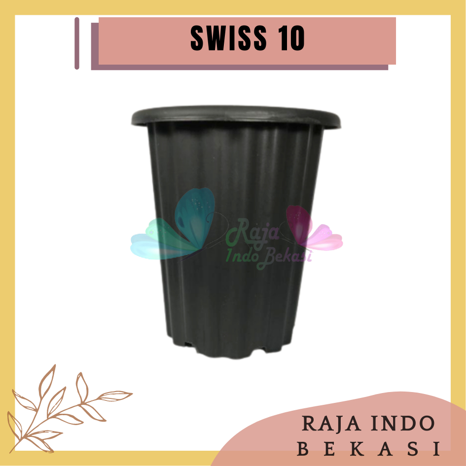 Rajaindobekasi Pot Swiss 10 Hitam Pot Yogap 10 13 15 Hitam Putih Coklat Merah Bata Bening Transparan Pot Yogap 17 18 19 Pot Yogap Murah Pot Bunga Tinggi Pirus Tegak Bagus Tebal