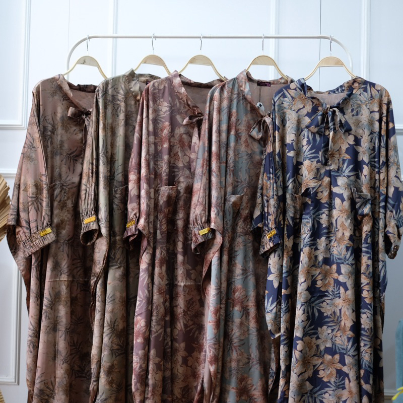 GAMIS KAFTAN ARMANI SILK GAMIS MUSLIMAH JUMBO