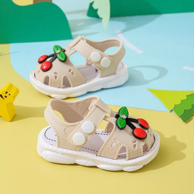 GLORYKIDZ SH2187 Sendal Anak Perempuan Sepatu Sandal Jelly Karet Anak 1 Tahun - 2 Tahun Strap Perekat Size 16-25