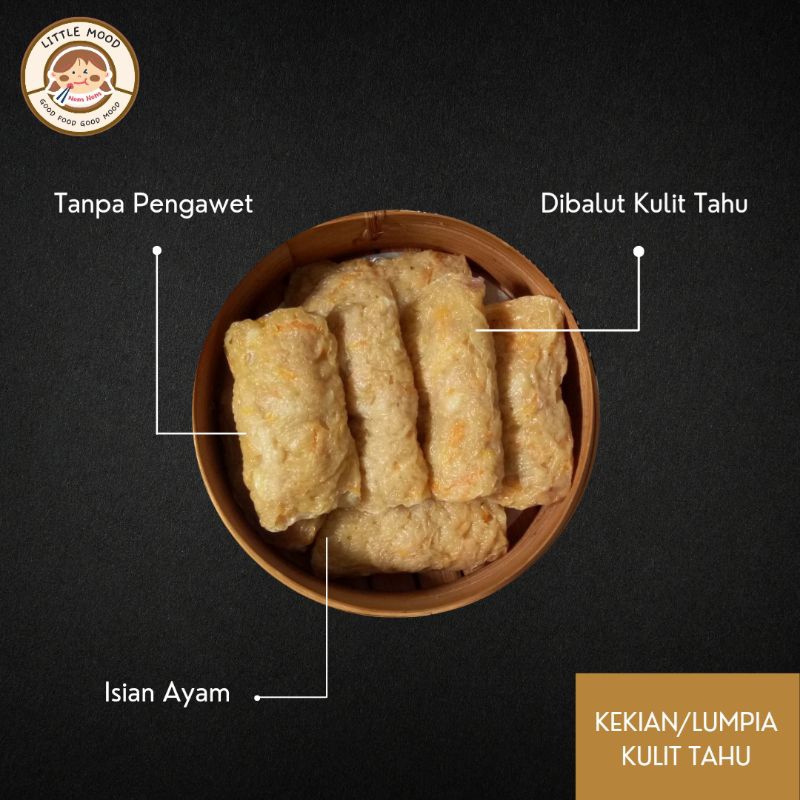 

Kekian/Lumpia Kulit Tahu Isi Ayam (Frozen)