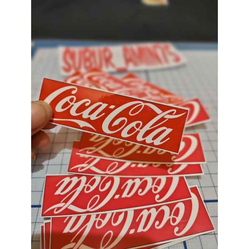 

Stiker Minuman Cola cola