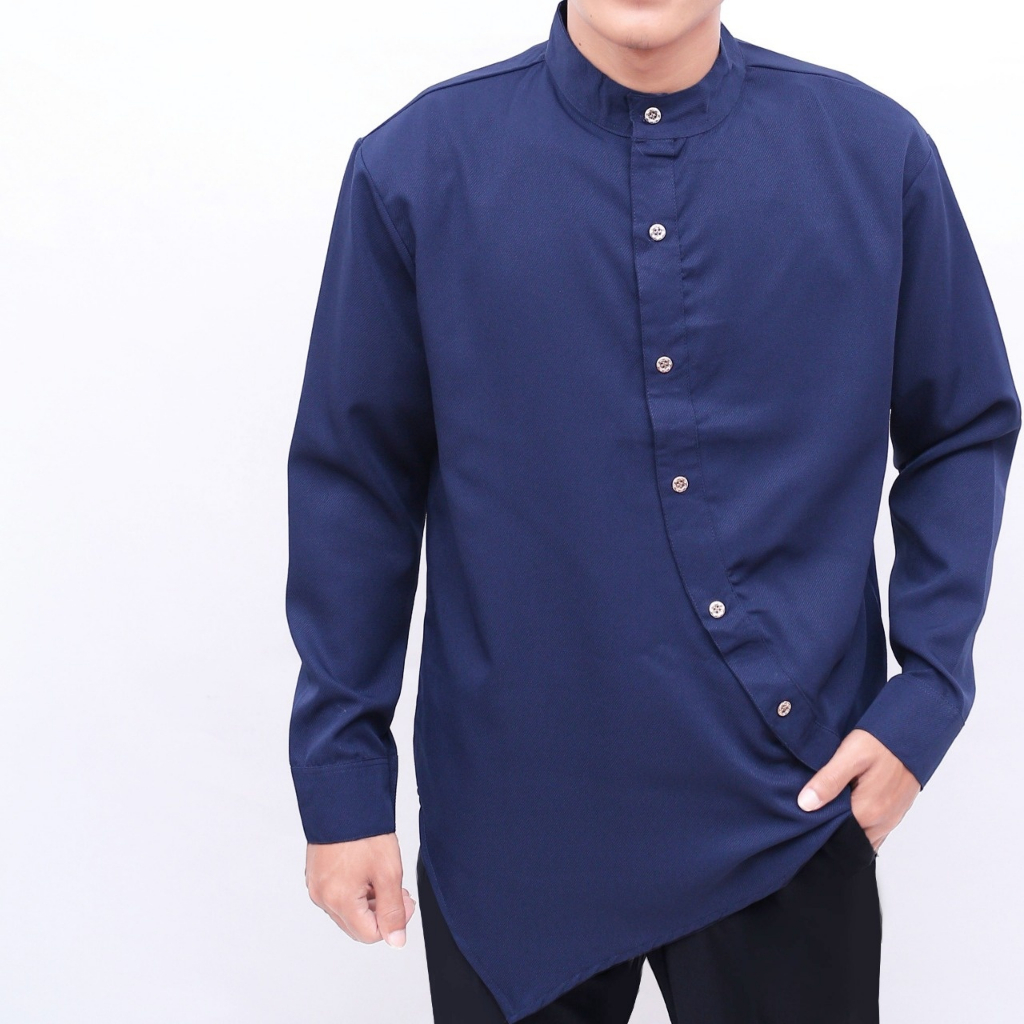 DISKON !!! COD/ARPIOSSHOP - KEMEJA KOKO ARISTOLES - KEMEJA PRIA MODEL KEKINIAN