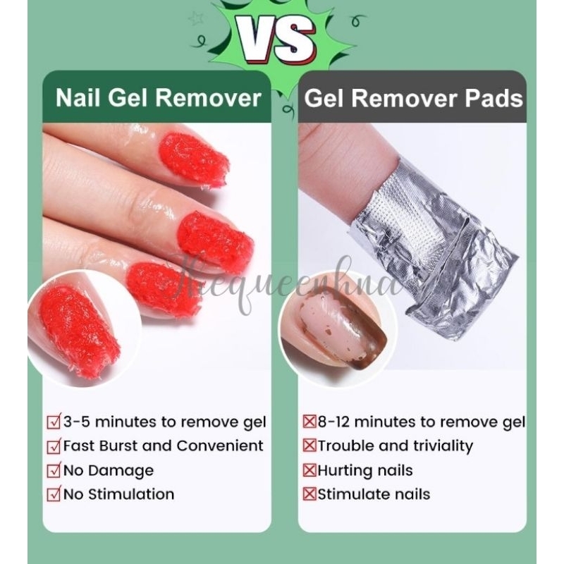 Born Pretty 15ml Magic Remover Gel Nail Polish Gel Cleaner Pembersih Kutek Gel Dengan Bahan Aman