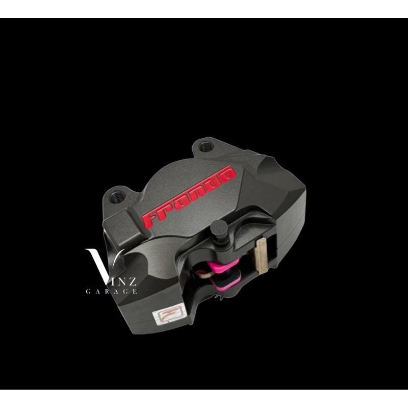 Kaliper Vespa 2 Piston Frando Hard Anodized Kaliper Vespa Frando Original