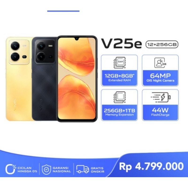 VIVO V25E ram 12 256GB NEW