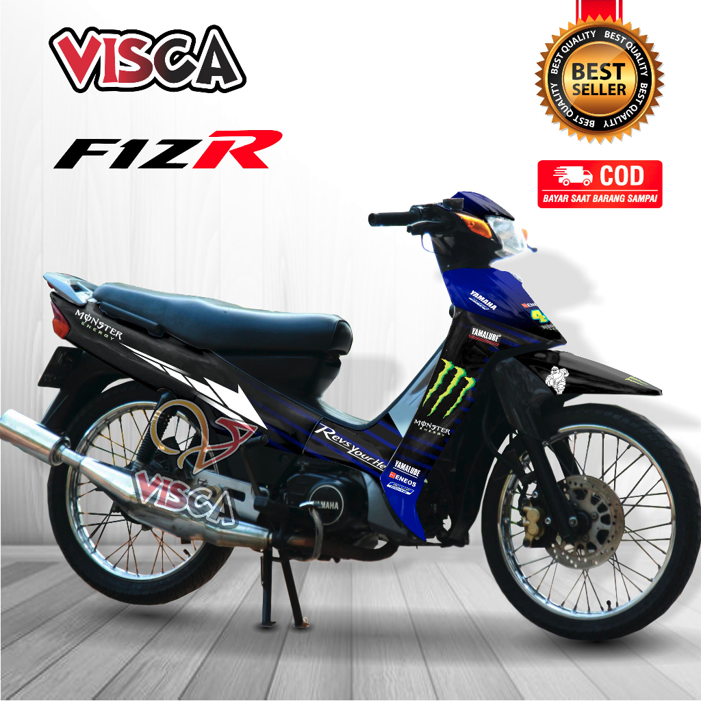 Decal Fiz R Full Body Decal F1zr Stiker Fiz R Variasi Decal Fizr Stiker Motor Fiz R Full Body Stripi