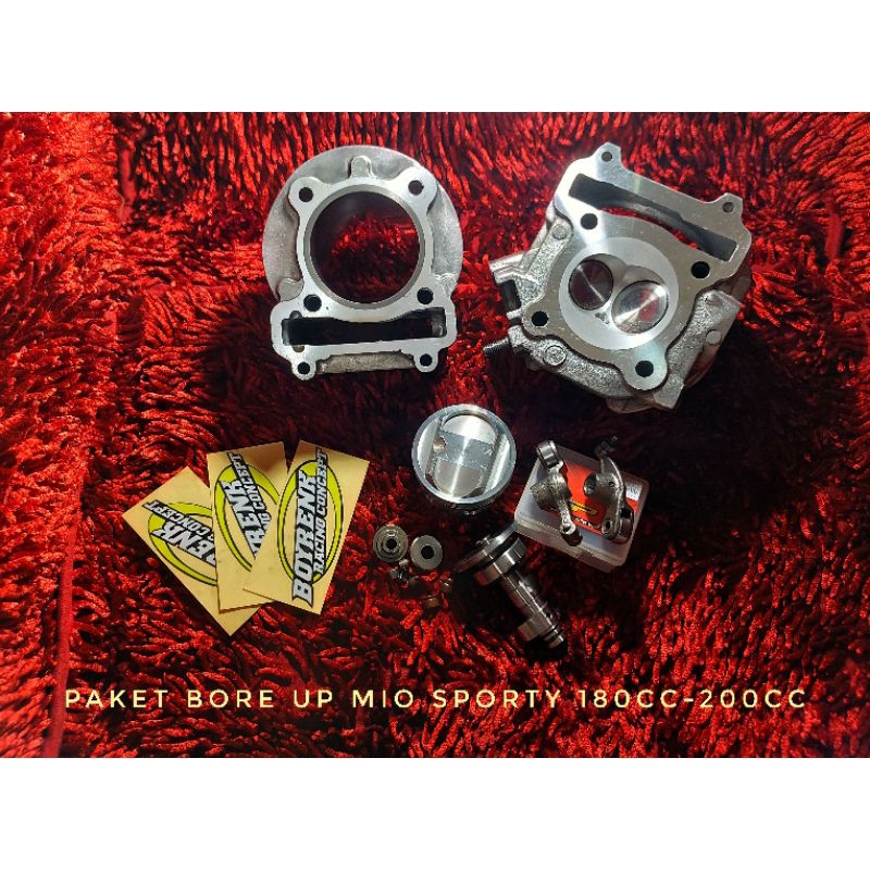 PAKET BORE UP MIO SPORTY 180CC-200CC HARIAN RACING TOURING - BOYRENK RACING