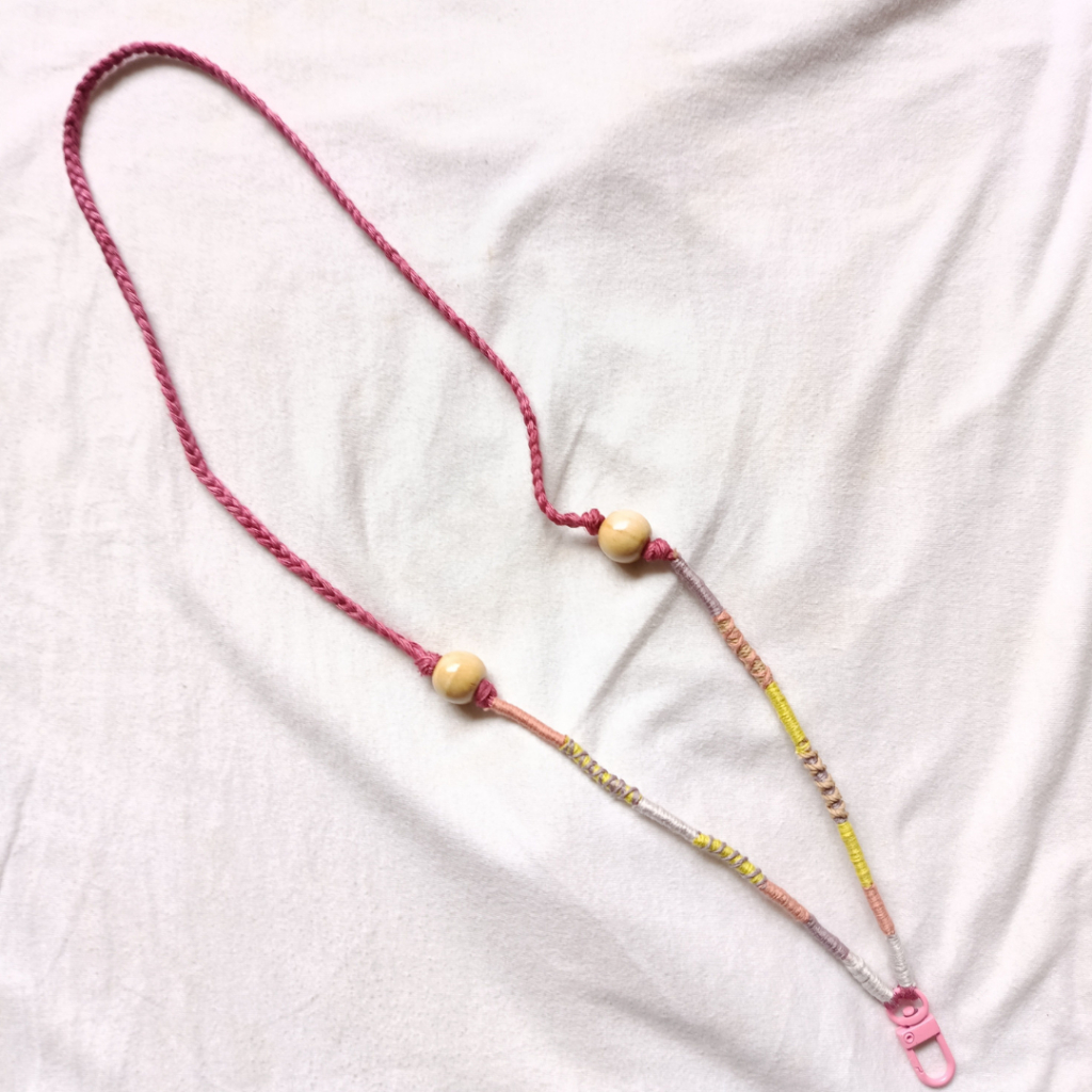 

Lanyard ID CARD | tali gantungan name tag | Handmade Makrame