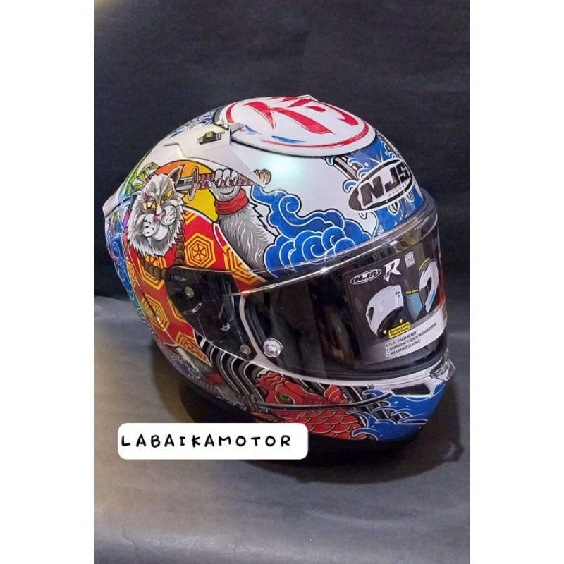 HELM NJS ZX-1R BUSHIDO |HELM  FULL FAce