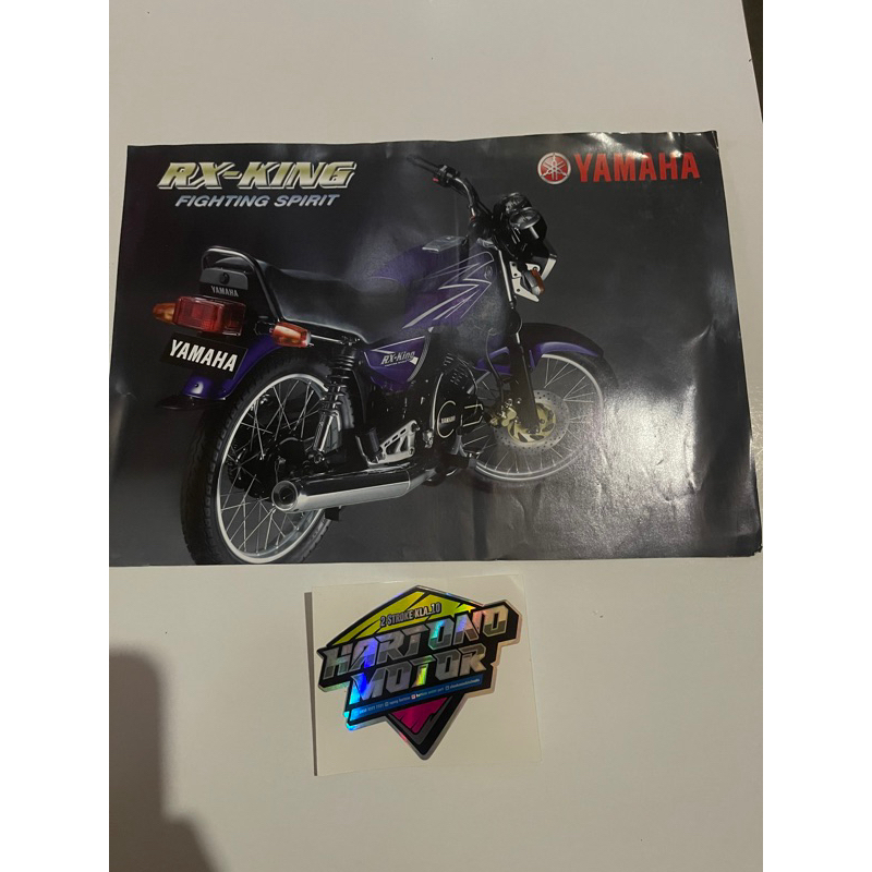 poster yamaha rx king jadul