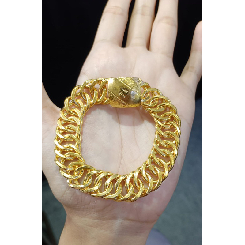 Gelang Emas 999 Fashion