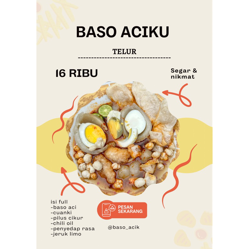 

BASO ACI TELUR
