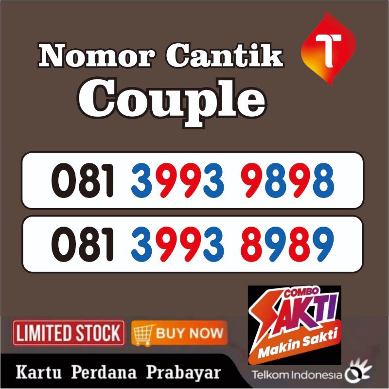 Nomor Cantik Simpati Combo Sakti [MRH388]